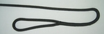 3/8" X 4' NYLON DOUBLE BRAID FENDER LINE - BLACK